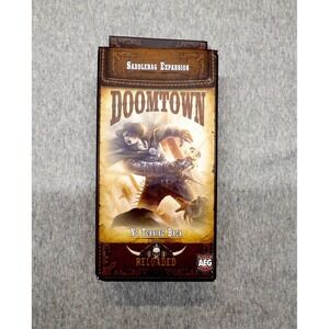 New Unopened Doomtown Reloaded No Turning Back Saddlebag Expansion #5 (Alderac)